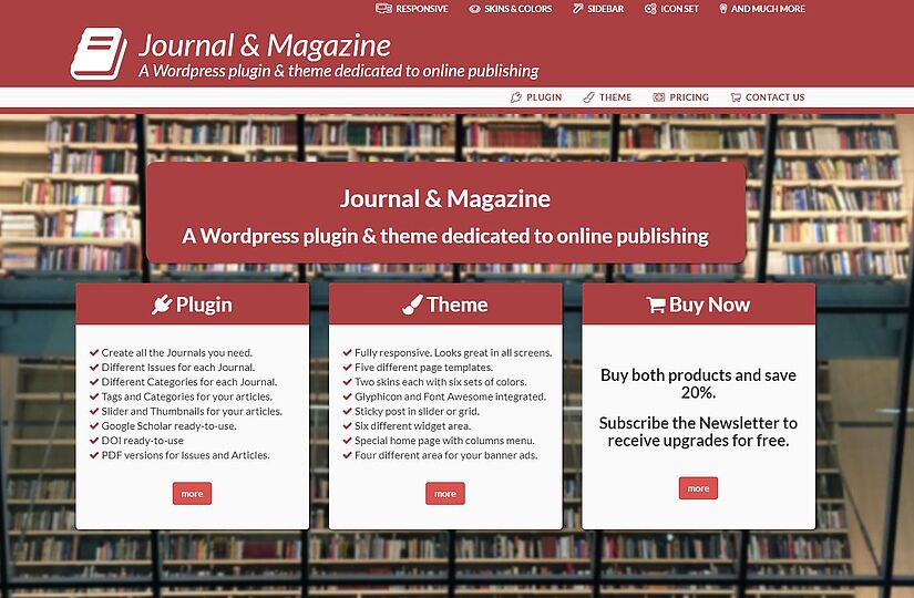 [Translate to Eng:] Journal&Magazine Wordpress plugin