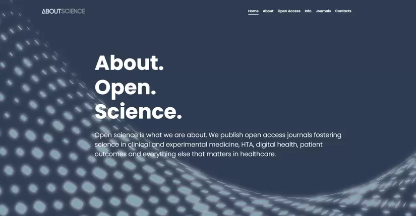 About Science Open Journal System About Science Open Journal System