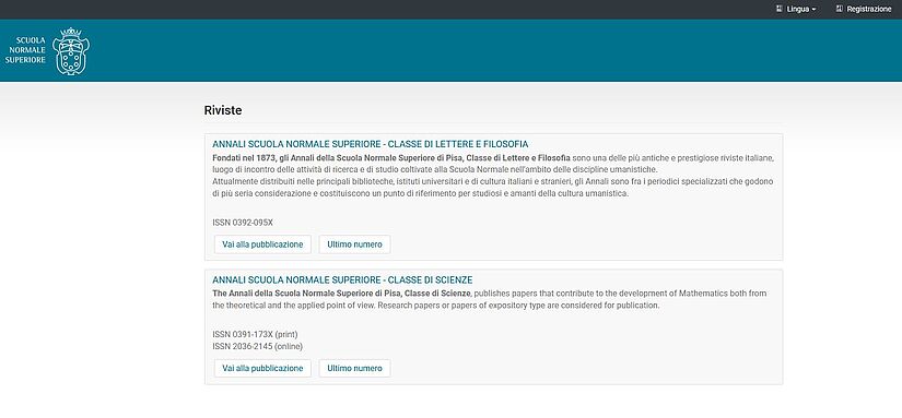 Annali Scuola Normale Superiore di Pisa Annali Scuola Normale Superiore di Pisa